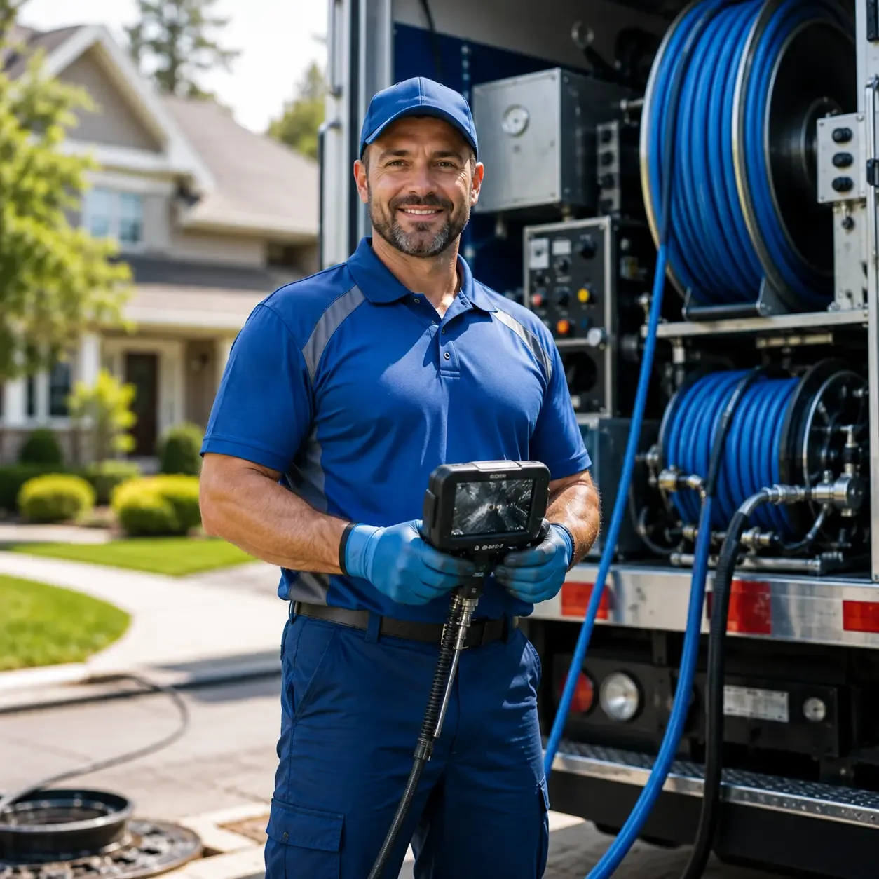 Local outdoor drain cleaning specialists in Winburne, PA